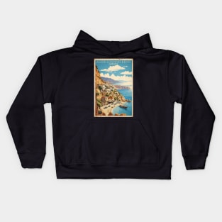 Agios Loannis Renti Greece Vintage Tourism Travel Kids Hoodie